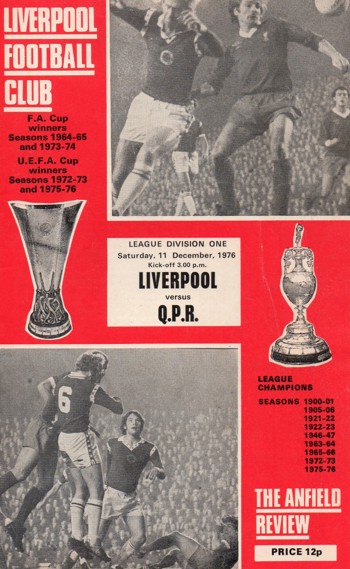 Match programme